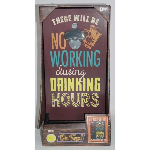 Bottle Opener On Tap LED Wall Mounted Opener - Picture 7 of 8